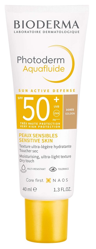 PHOTODERM AQUAFLUID DORE' SPF50+ 40 ML - Farmacianuova.eu