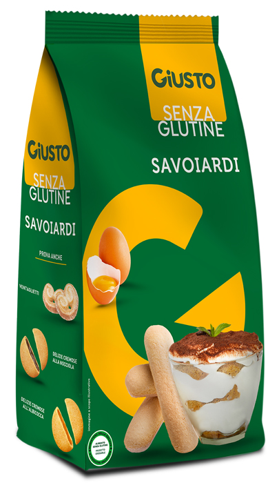 GIUSTO SENZA GLUTINE SAVOIARDI 150 G - Farmacianuova.eu