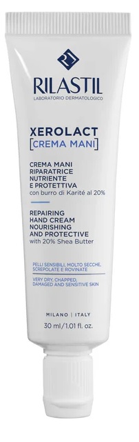 RILASTIL XEROLACT CREMA MANI NUTRIENTE E PROTETTIVA NUOVA FORMULA 30 ML - Farmacianuova.eu