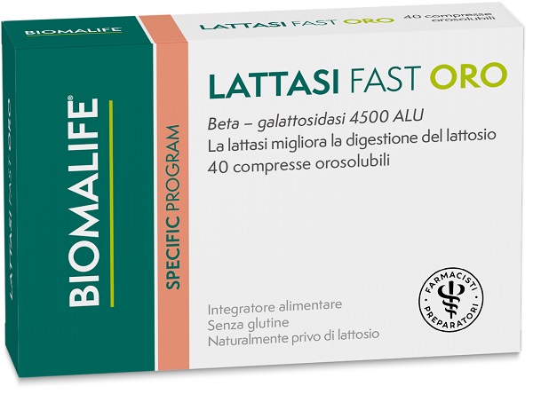LATTASI FAST ORO 40 COMPRESSE - Farmacianuova.eu