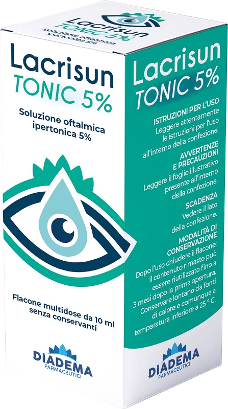 SOLUZIONE OFTALMICA IPERTONICA LACRISUN TONIC 5% 10 ML - Farmacianuova.eu