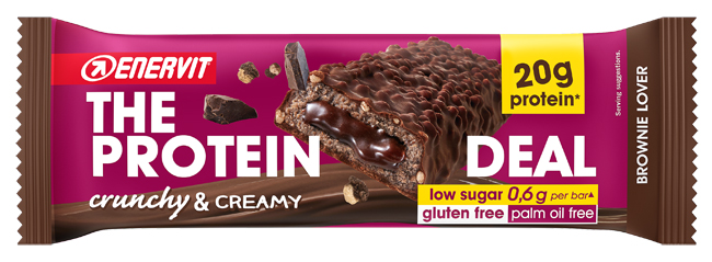 THE PROTEIN DEAL BROWNIE LOVER BARRETTA 55 G - Farmacianuova.eu