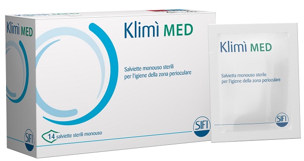 KLIMI' MED DETERGENTE PERIOCULARE 14 SALVIETTINE STERILI MONOUSO - Farmacianuova.eu