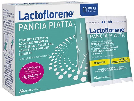 LACTOFLORENE PANCIA PIATTA 10 BUSTINE - Farmacianuova.eu