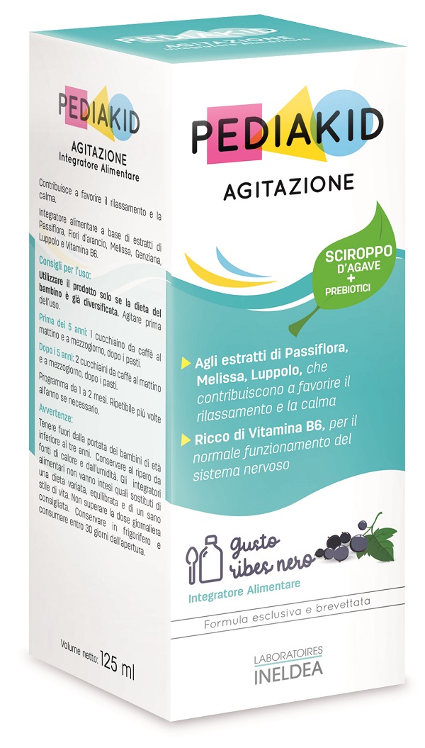 PEDIAKID AGITAZIONE SCIROPPO 125 ML - Farmacianuova.eu