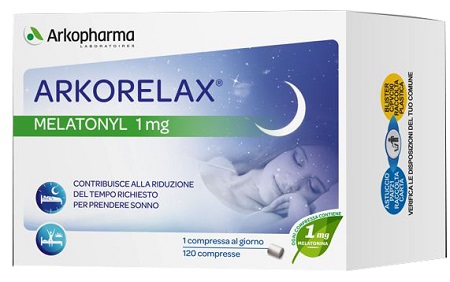 ARKORELAX MELATONYL 120 COMPRESSE - Farmacianuova.eu