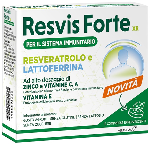 RESVIS FORTE XR 12 COMPRESSE EFFERVESCENTI - Farmacianuova.eu