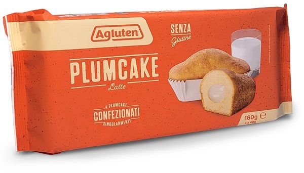 AGLUTEN PLUMCAKE LATTE 4 X 40 G - Farmacianuova.eu