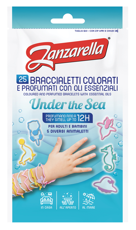 ZANZARELLA BRACCIALETTI UNDER THE SEA 25 PEZZI - Farmacianuova.eu