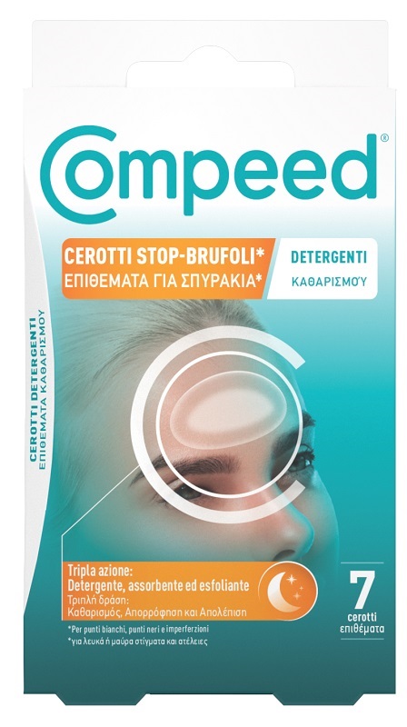 COMPEED CEROTTI STOP BRUFOLI DETERGENTI 7 PEZZI - Farmacianuova.eu