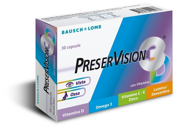 PRESERVISION 3D 30 CAPSULE MOLLI - Farmacianuova.eu