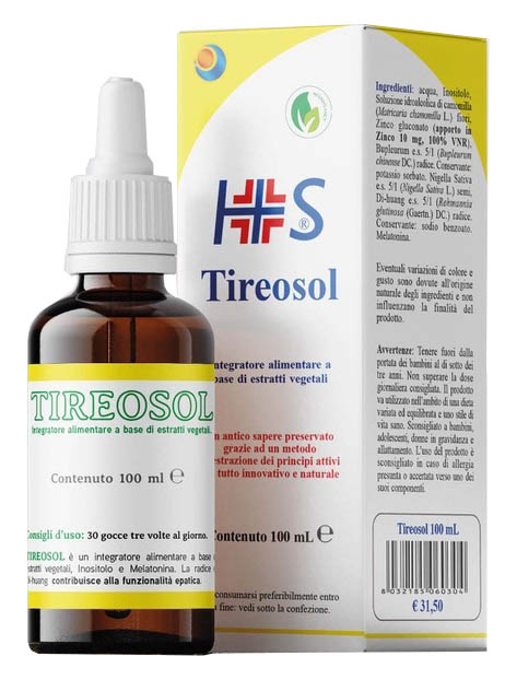 TIREOSOL GOCCE RB 100 ML - Farmacianuova.eu