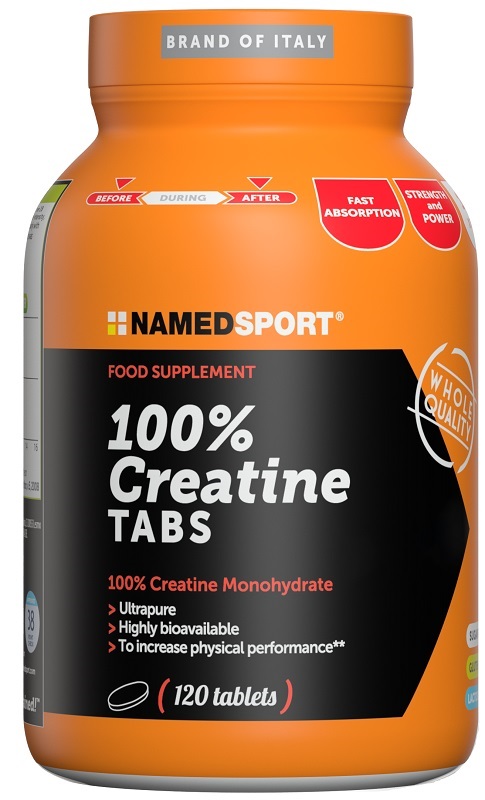 100% CREATINE TABS RB 120 COMPRESSE - Farmacianuova.eu
