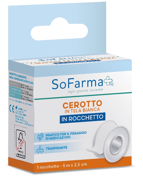 ROCCHETTO TELA M 5X2,5 CM SOFARMAPIU' - Farmacianuova.eu