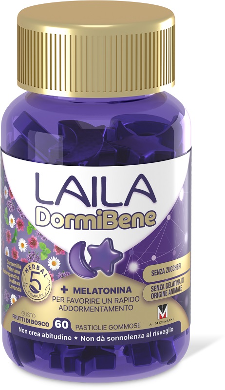 LAILA DORMIBENE 60 GOMMOSE - Farmacianuova.eu