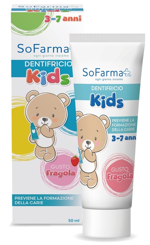 DENTIFRICIO KIDS 50 ML SOFARMAPIU' - Farmacianuova.eu