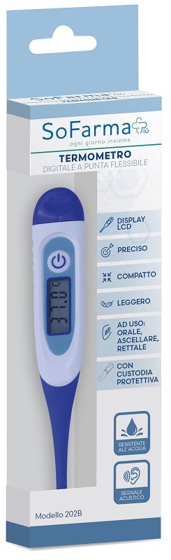 TERMOMETRO DIGITALE FLESS SOFARMAPIU' - Farmacianuova.eu