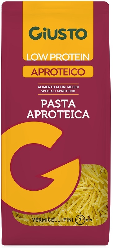 GIUSTO APROTEICO VERMICELLI FINI 250 G - Farmacianuova.eu