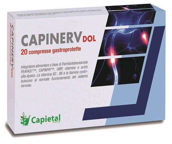 CAPINERV DOL 20 COMPRESSE GASTROPROTETTE - Farmacianuova.eu