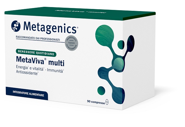 METAVIVA MULTI 90 COMPRESSE SENZA GLUTINE SENZA LATTOSIO - Farmacianuova.eu