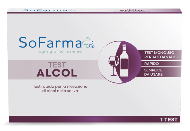 TEST AUTODIAGNOSTICO RAPIDO ALCOL SOFARMAPIU' - Farmacianuova.eu
