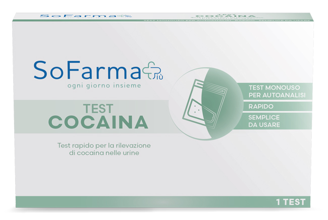 TEST AUTODIAGNOSTICO RAPIDO COCAINA SOFARMAPIU' - Farmacianuova.eu