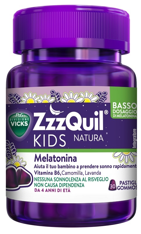 VICKS ZZZQUIL KIDS NATURA 30 PASTIGLIE GOMMOSE - Farmacianuova.eu