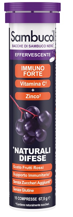 SAMBUCOL EFFERVESCENTE 15 COMPRESSE - Farmacianuova.eu