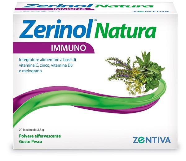 ZERINOL NATURA IMMUNO 20 BUSTINE - Farmacianuova.eu