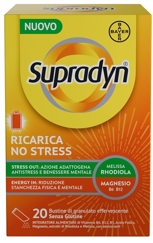 SUPRADYN RICARICA NO STRESS 20 BUSTINE - Farmacianuova.eu