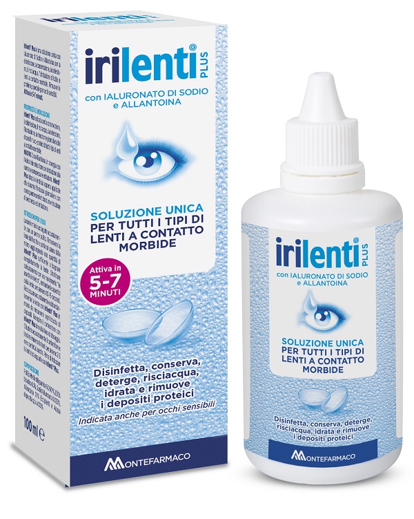 SOLUZIONE UNICA PER LENTI A CONTATTO IRILENTI 100 ML - Farmacianuova.eu