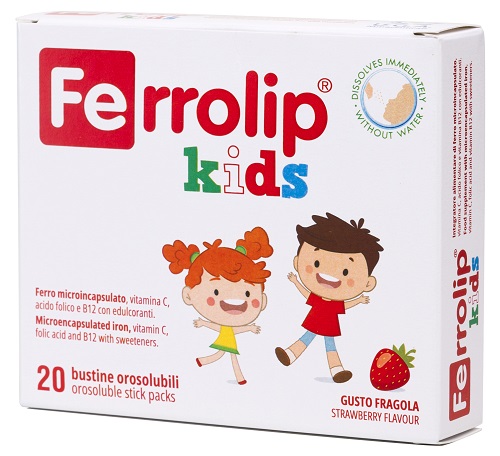 FERROLIP KIDS 20 BUSTINE - Farmacianuova.eu