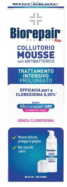 BIOREPAIR PLUS COLLUTORIO MOUSSE ANTIBATTERICO ABX 200 ML - Farmacianuova.eu