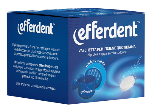 EFFERDENT VASCHETTA PORTAPROTESI - Farmacianuova.eu