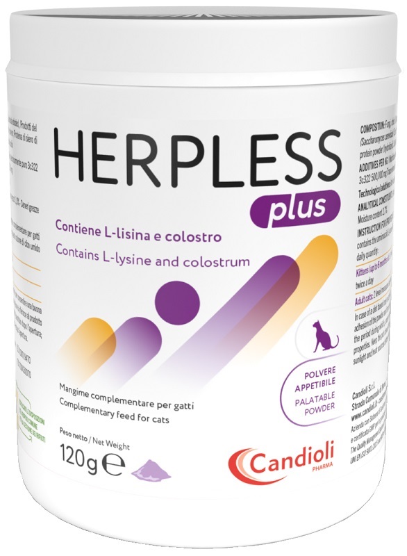 HERPLESS PLUS POLVERE 120 G - Farmacianuova.eu