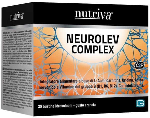 NUTRIVA NEUROLEV COMPLEX 30 BUSTINE - Farmacianuova.eu