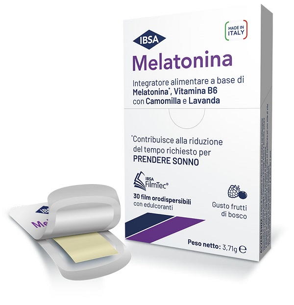 MELATONINA IBSA 30 FILM ORALI - Farmacianuova.eu
