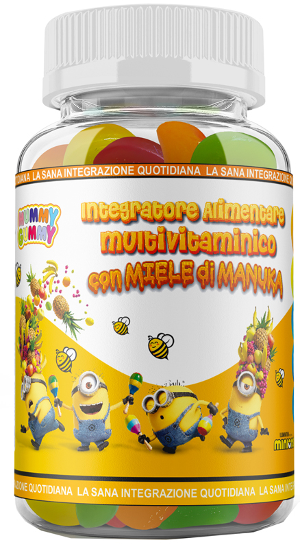 MUMMYGUMMY MULTIVITAMINICO CON MIELE DI MANUKA 60 GOMMOSE - Farmacianuova.eu