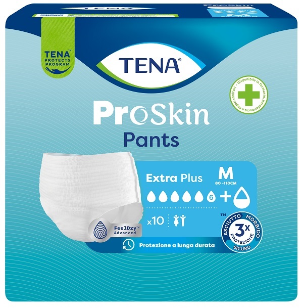 TENA PANTS EXTRA PLUS M 10 PEZZI - Farmacianuova.eu