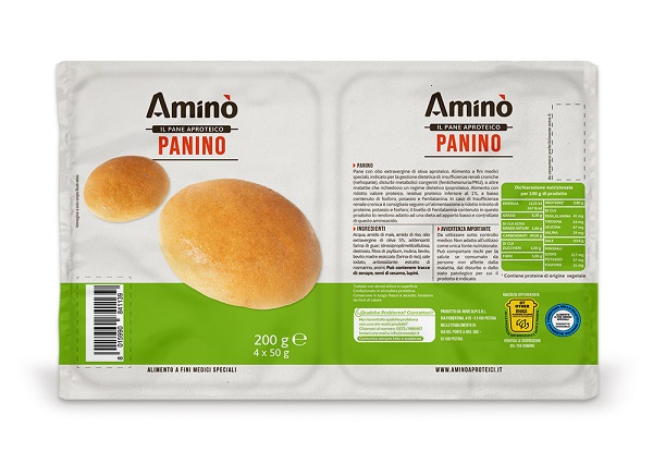 AMINO' PANINO 4 BLISTER X 50G - Farmacianuova.eu