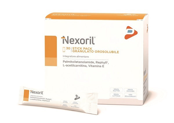 NEXORIL 30 STICK PACK GRANULATO OROSOLUBILE CON EDULCORANTI SENZA GLUTINE SENZA LATTOSIO SENZA ZUCCHERI - Farmacianuova.eu