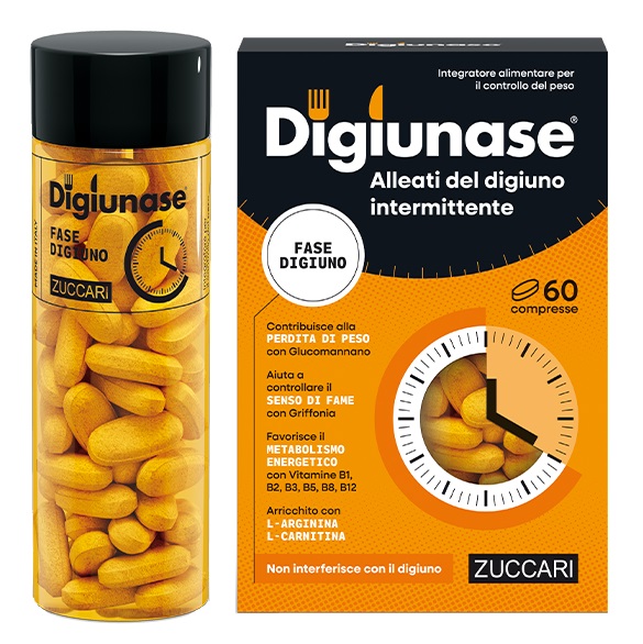 DIGIUNASE FASE DIGIUNO 60 COMPRESSE - Farmacianuova.eu