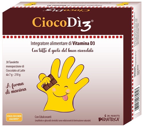CIOCODI3 30 TAVOLETTE DI CIOCCOLATO - Farmacianuova.eu