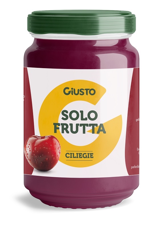 GIUSTO SOLO FRUTTA CONFETTURA CILIEGIE 220 G - Farmacianuova.eu