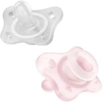 CHICCO GOMMOTTO MINI ROSA 0-2M 2 PEZZI - Farmacianuova.eu