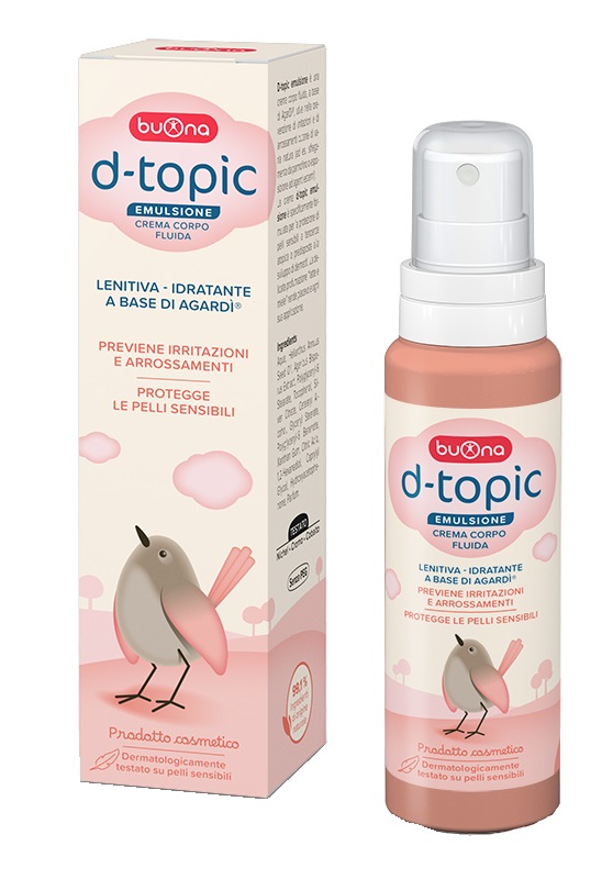 DTOPIC EMULSIONE CREMA CORPO FLUIDA LENITIVA IDRATANTE A BASE DI AGARDI' 100 ML - Farmacianuova.eu