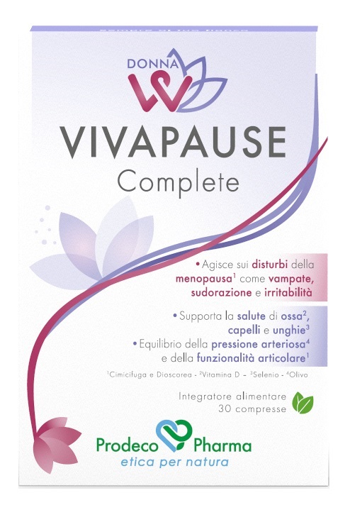 DONNAW VIVAPAUSE COMPLETE 30 COMPRESSE - Farmacianuova.eu