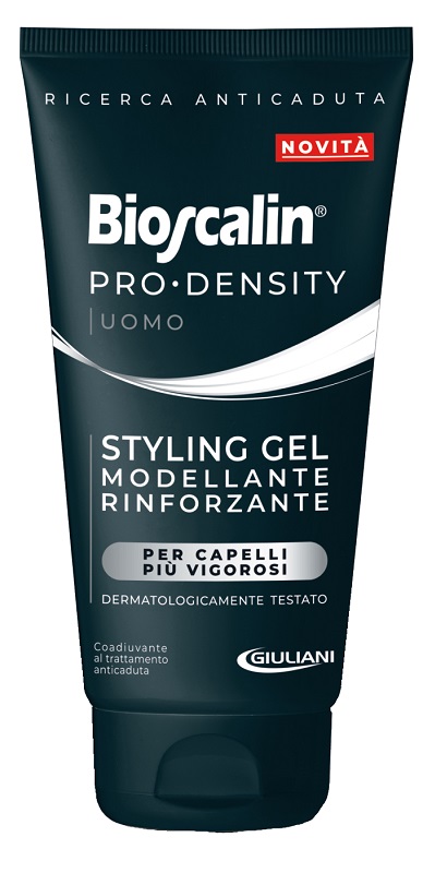 BIOSCALIN PRO DENSITY UOMO STYLING GEL MODELLANTE RINFORZANTE 150 ML - Farmacianuova.eu