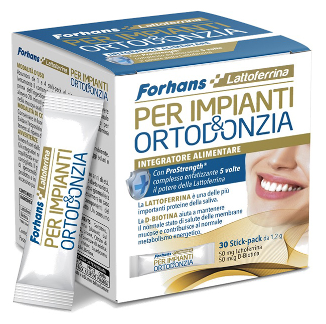 FORHANS PER IMPIANTI&ORTODONZIA 30 STICK-PACK - Farmacianuova.eu