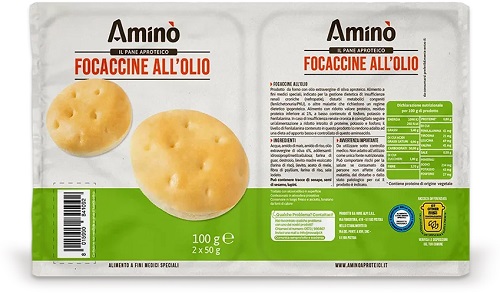 AMINO' FOCACCINE OLIO 100 G - Farmacianuova.eu
